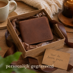 Portemonee met muntjes zak