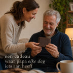 Leren kaarten + foto portemonee